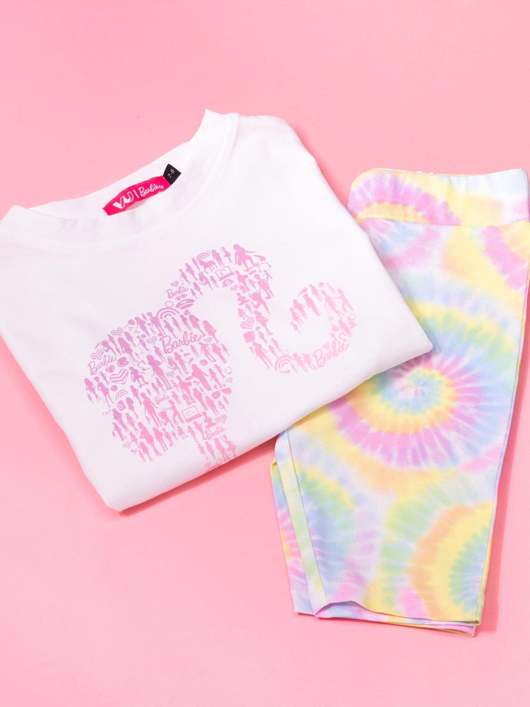 Dsiney Kidz - Vanilla Underground White Barbie Girls Top & Short 2 Piece Set image 3