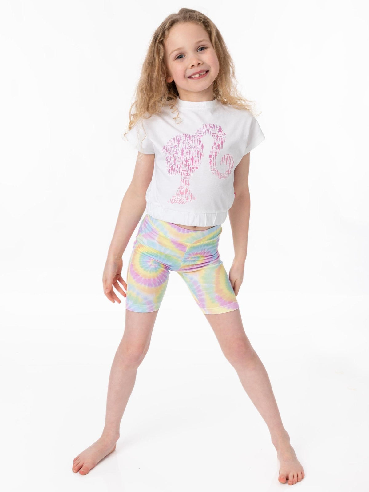 Dsiney Kidz - Vanilla Underground White Barbie Girls Top & Short 2 Piece Set image 4