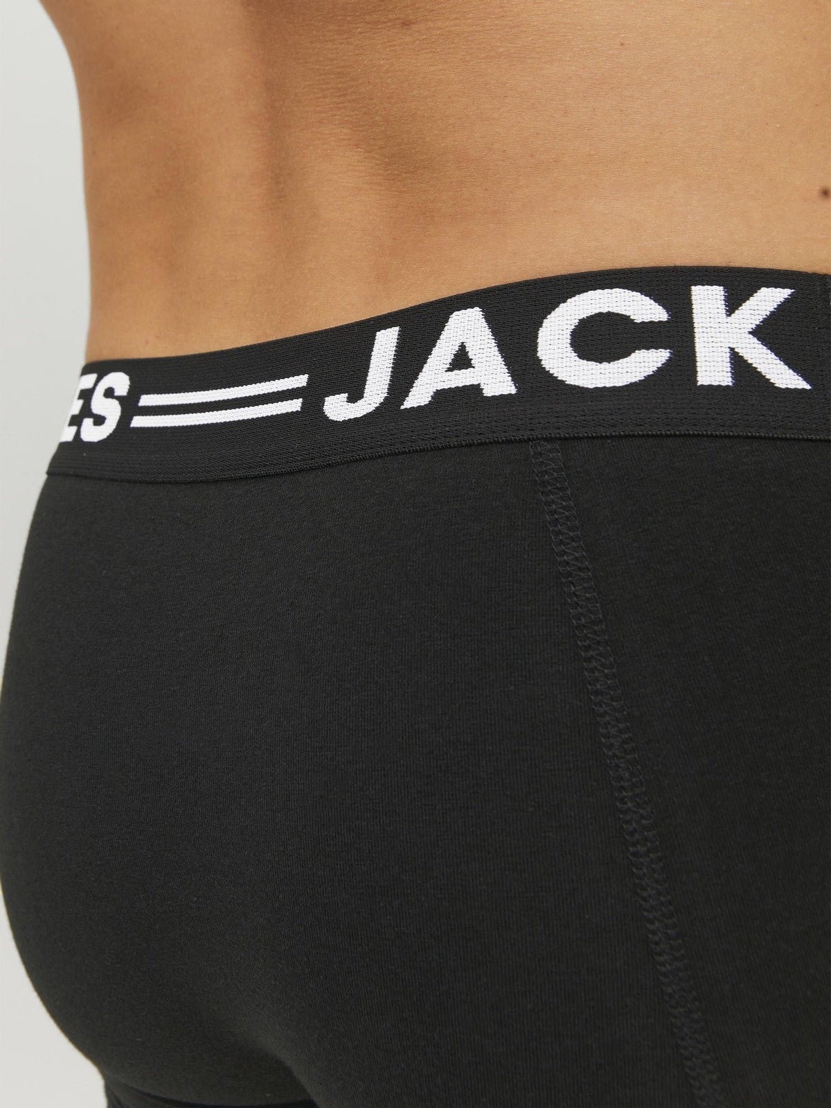 Dsiney Kidz - JACK & JONES Solid Black Boxers 3 Pack image 4