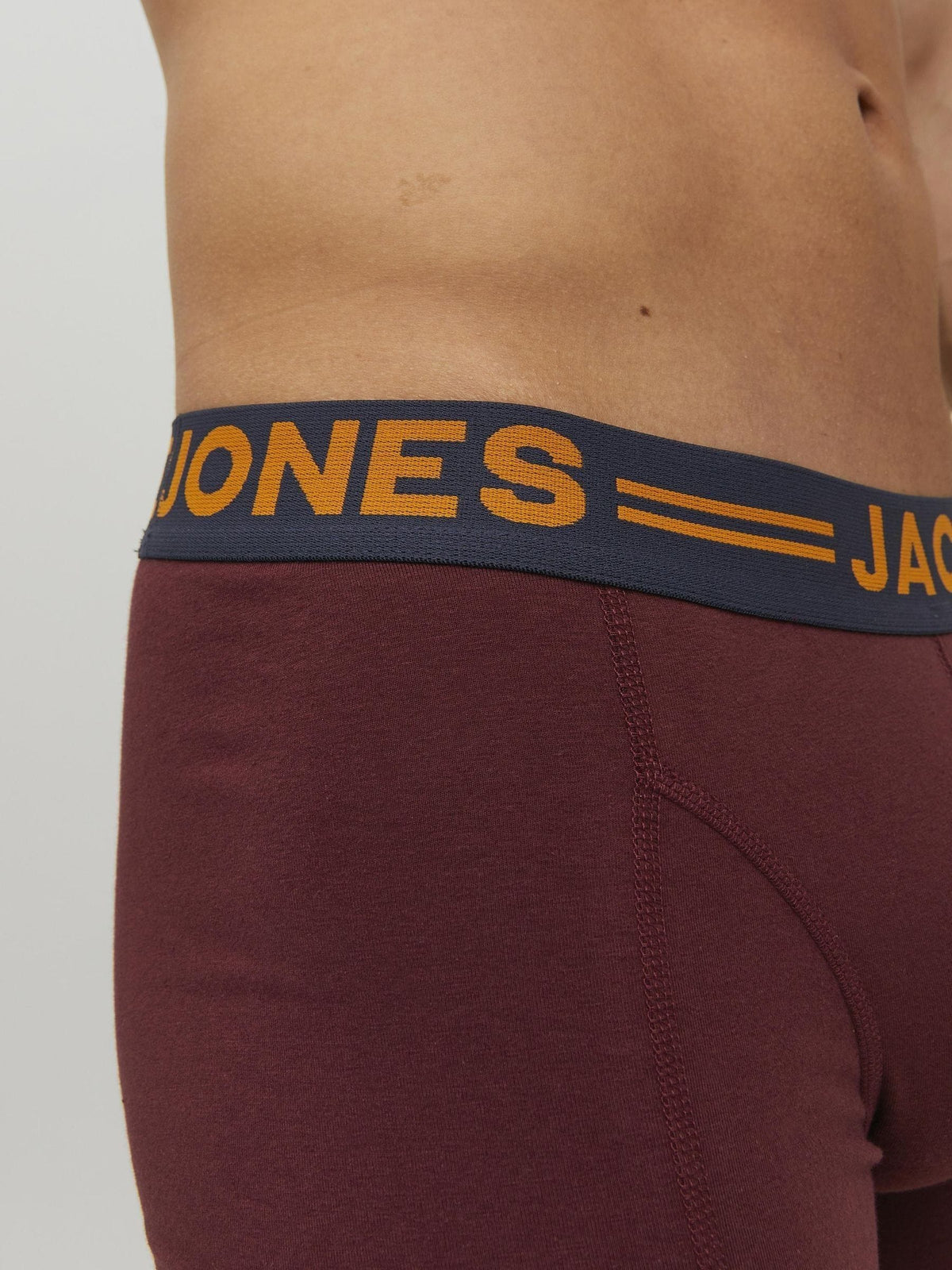 Dsiney Kidz - JACK & JONES Red/Grey/Blue Boxers 3 Pack image 4