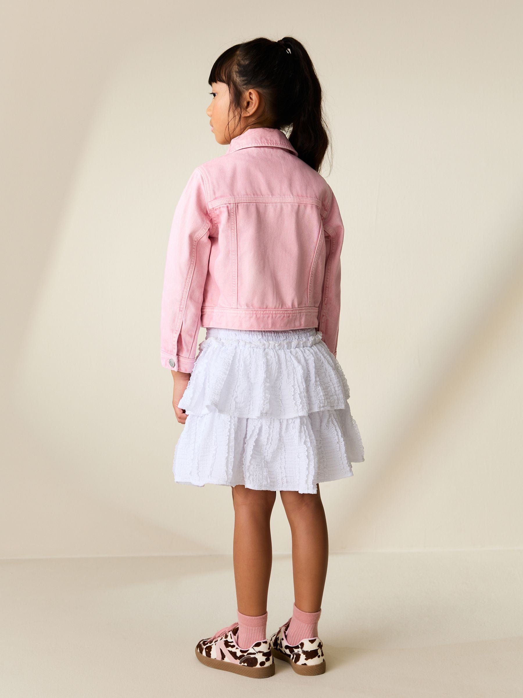 Dsiney Kidz - Pink Denim Western Jacket (3-16yrs) image 3