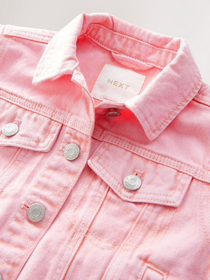 Dsiney Kidz - Pink Denim Western Jacket (3-16yrs) image 8