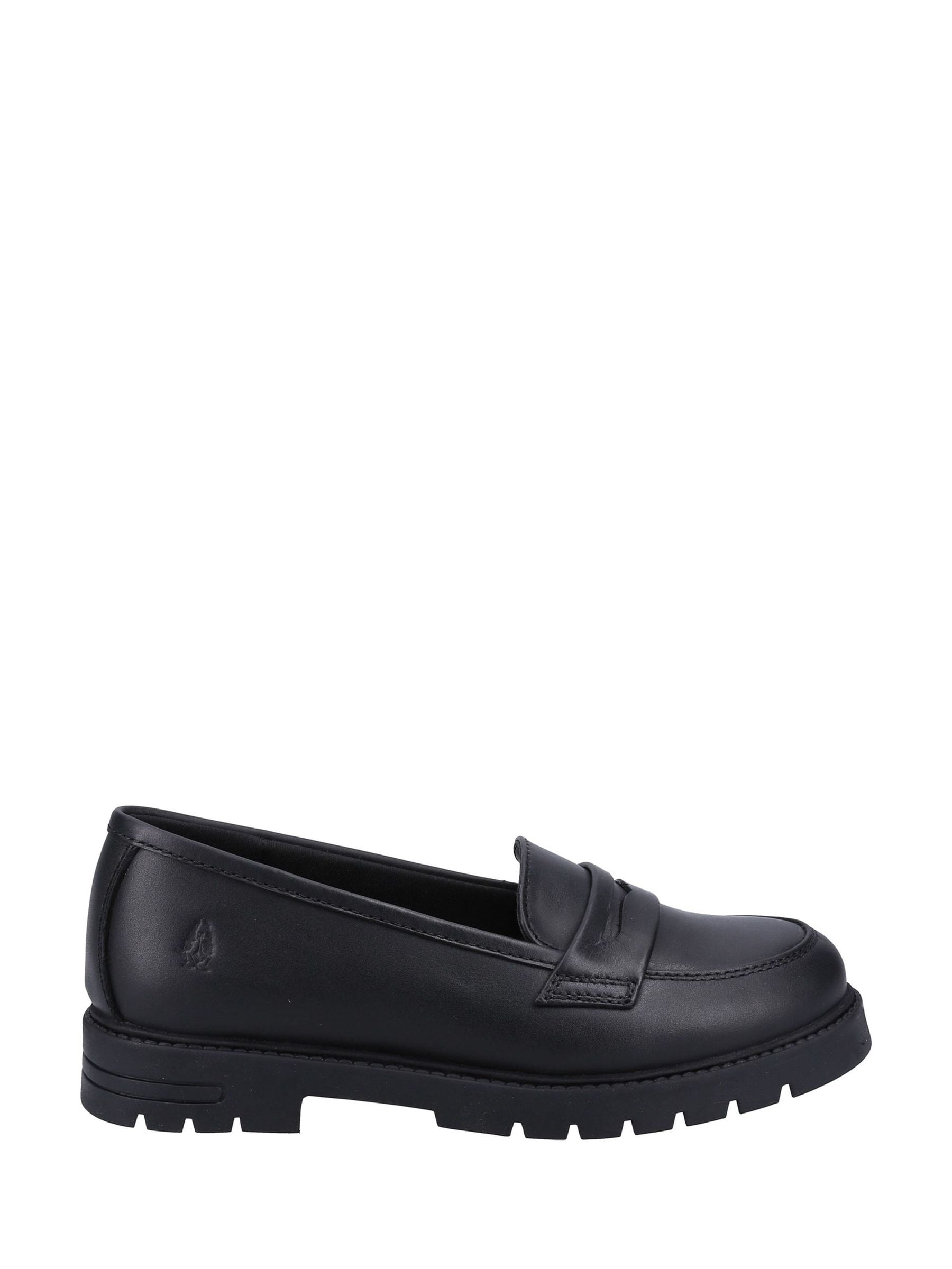 Hush Puppies Black Hazel Senior School Loafer Shoes image 3