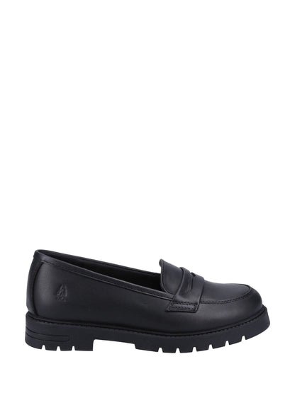 Hush Puppies Black Hazel Senior School Loafer Shoes image 3