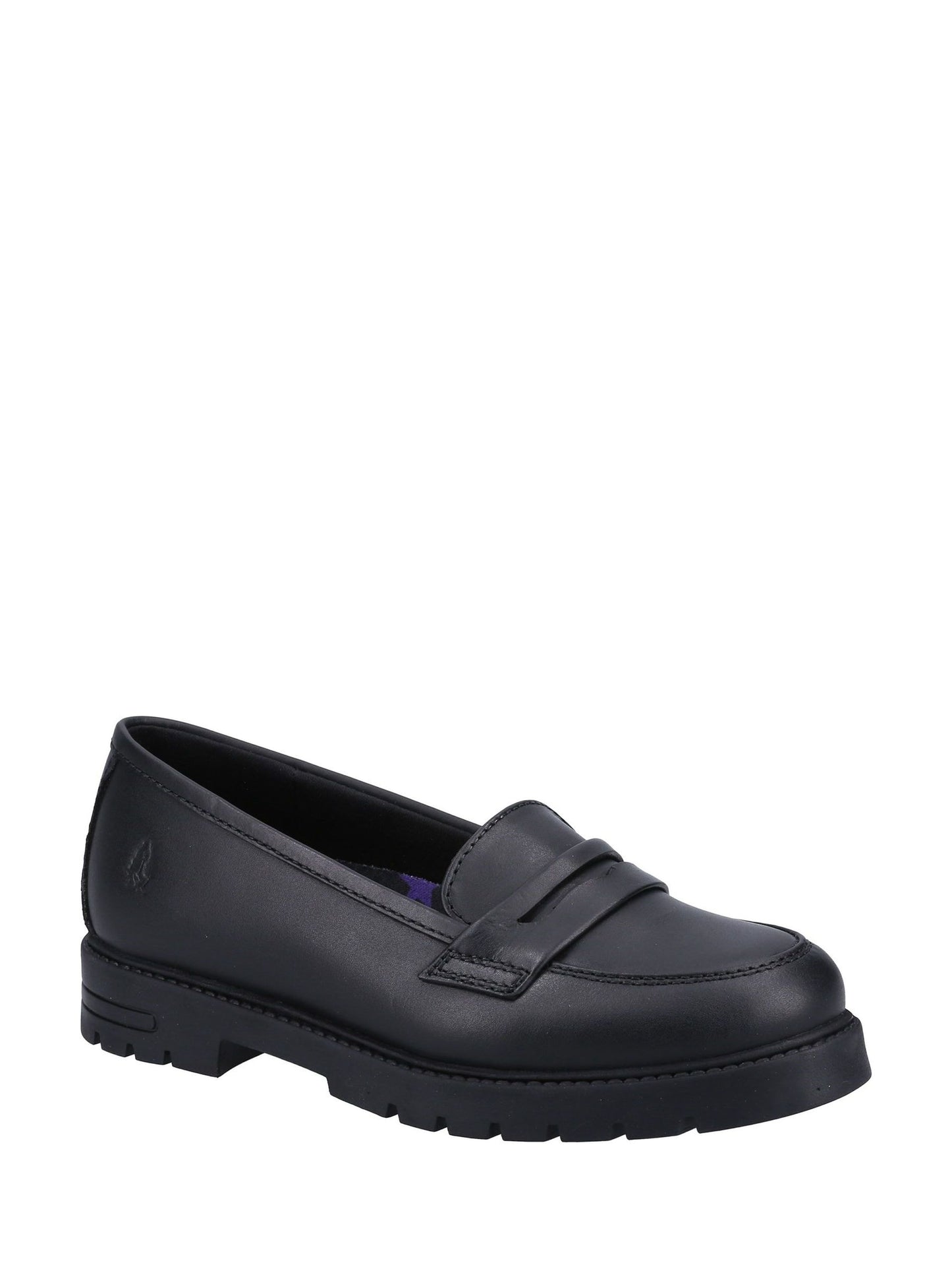 Hush Puppies Black Hazel Senior School Loafer Shoes image 4