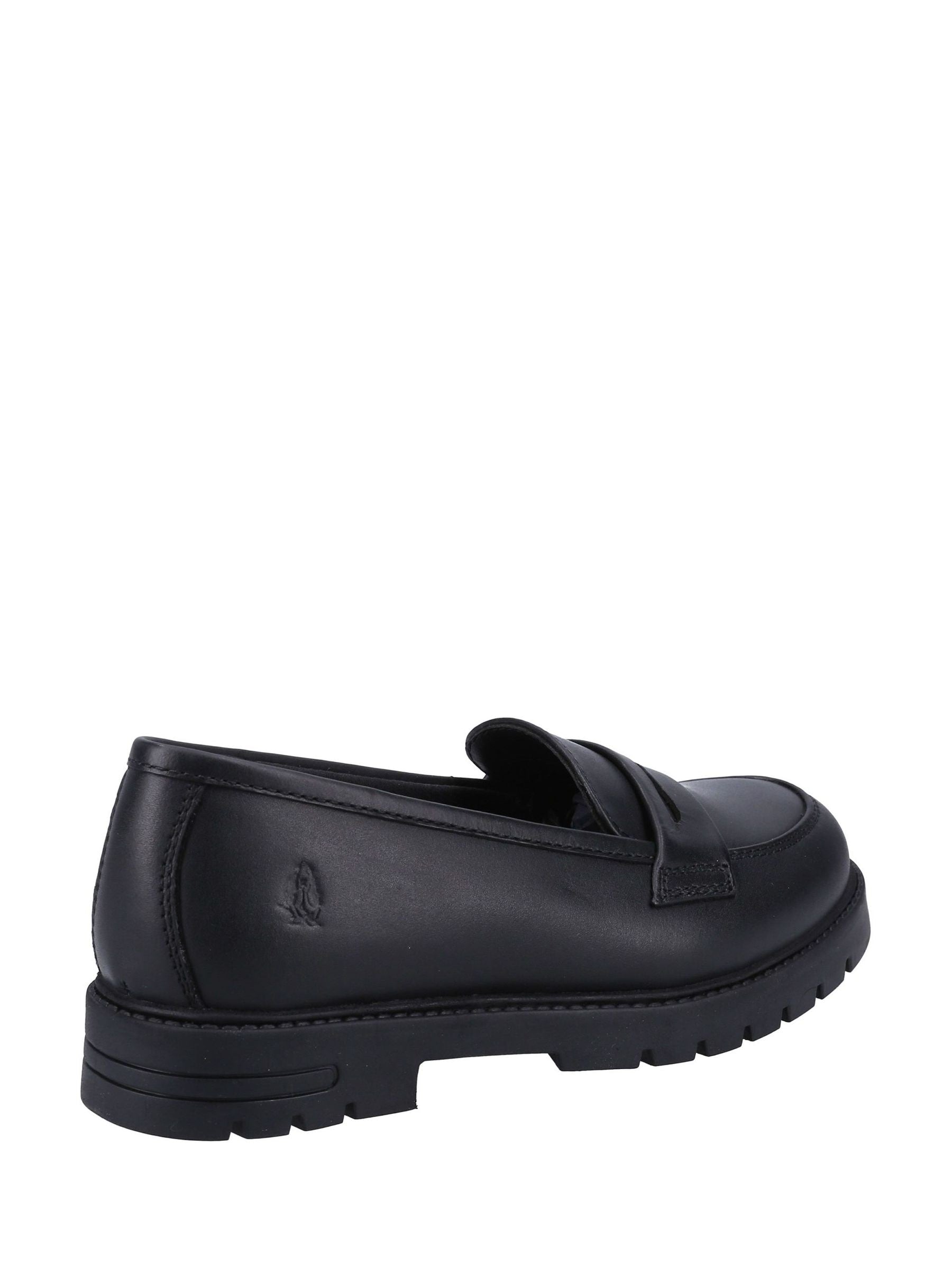 Hush Puppies Black Hazel Senior School Loafer Shoes image 5