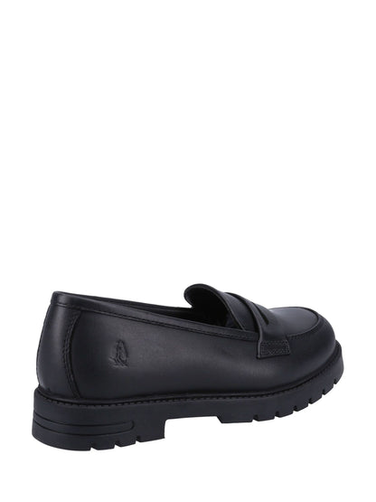 Hush Puppies Black Hazel Senior School Loafer Shoes image 5