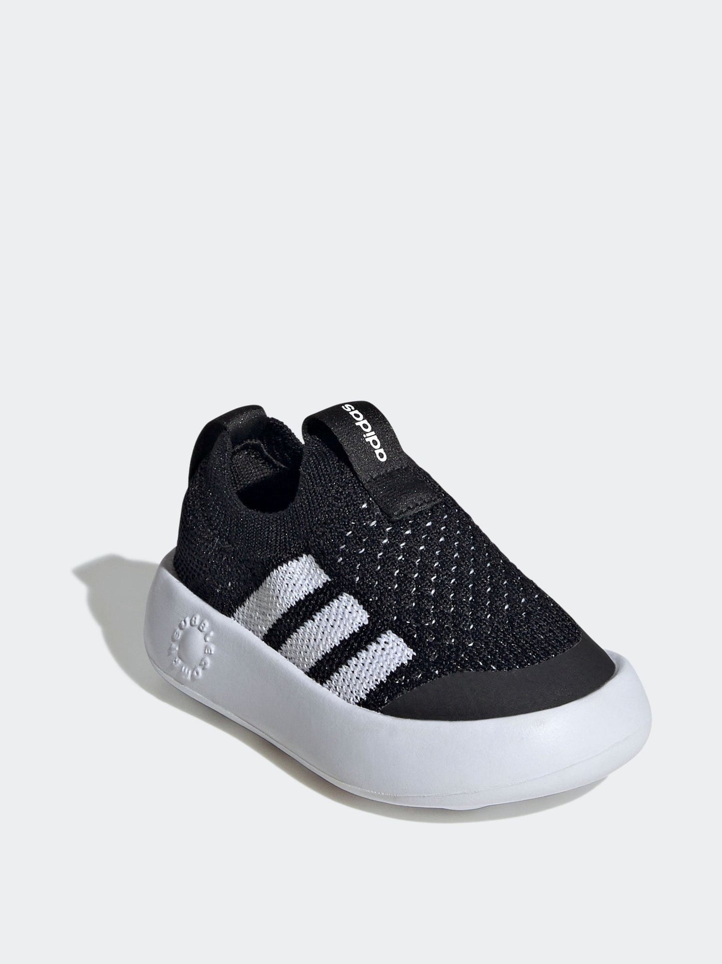 adidas Black Bubblecomfy Slip On Infant Trainers image 3