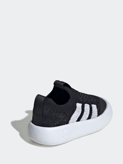 adidas Black Bubblecomfy Slip On Infant Trainers image 4