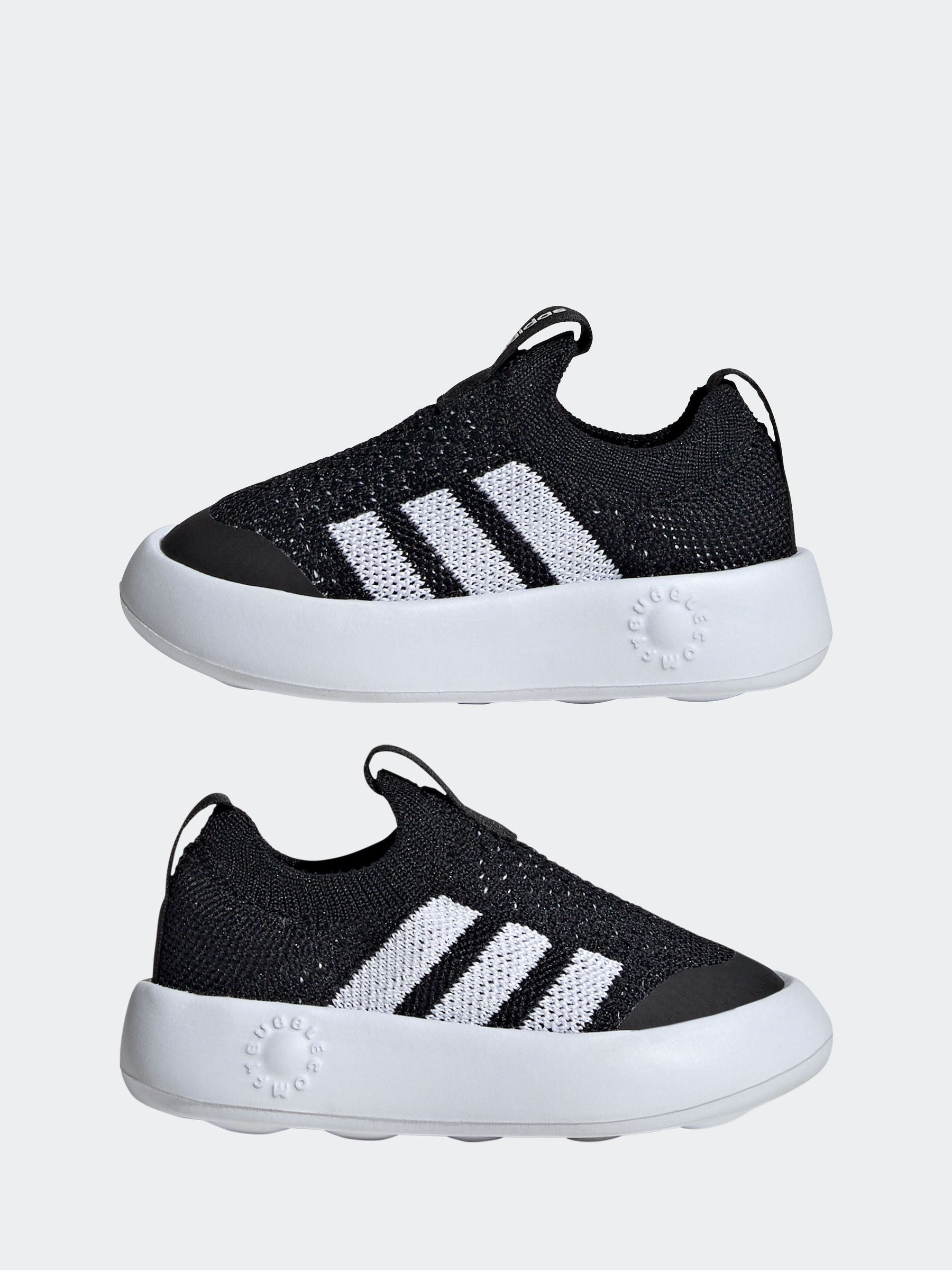 adidas Black Bubblecomfy Slip On Infant Trainers image 5