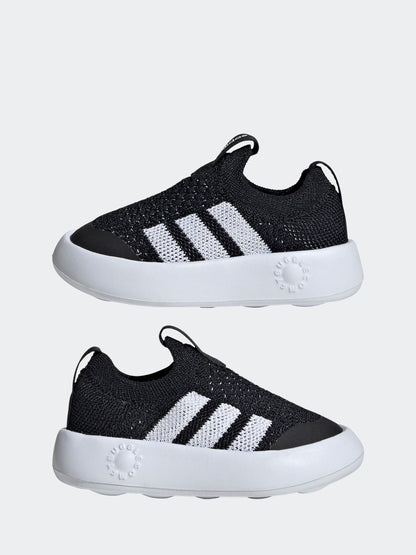 adidas Black Bubblecomfy Slip On Infant Trainers image 5