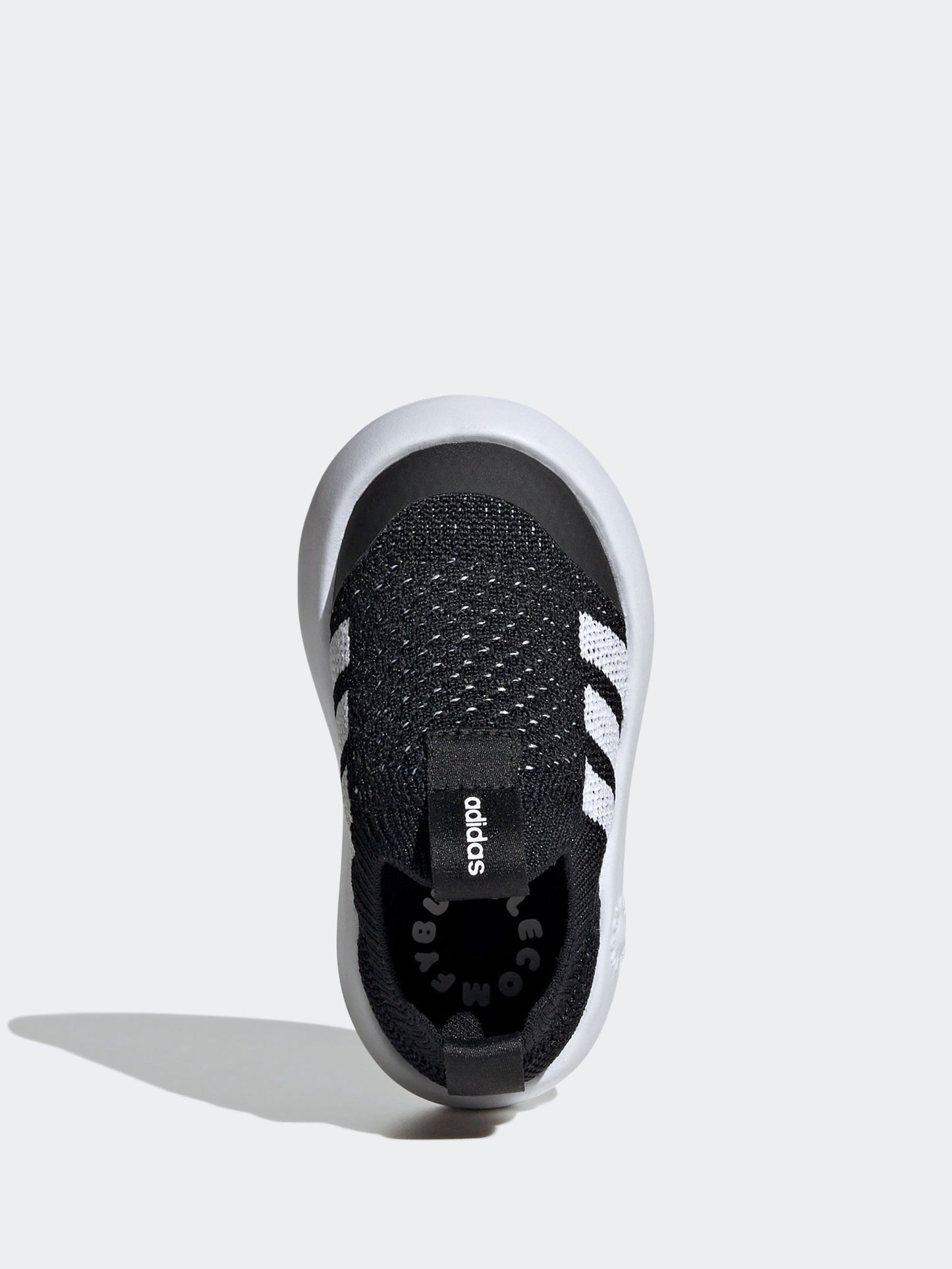 adidas Black Bubblecomfy Slip On Infant Trainers image 6