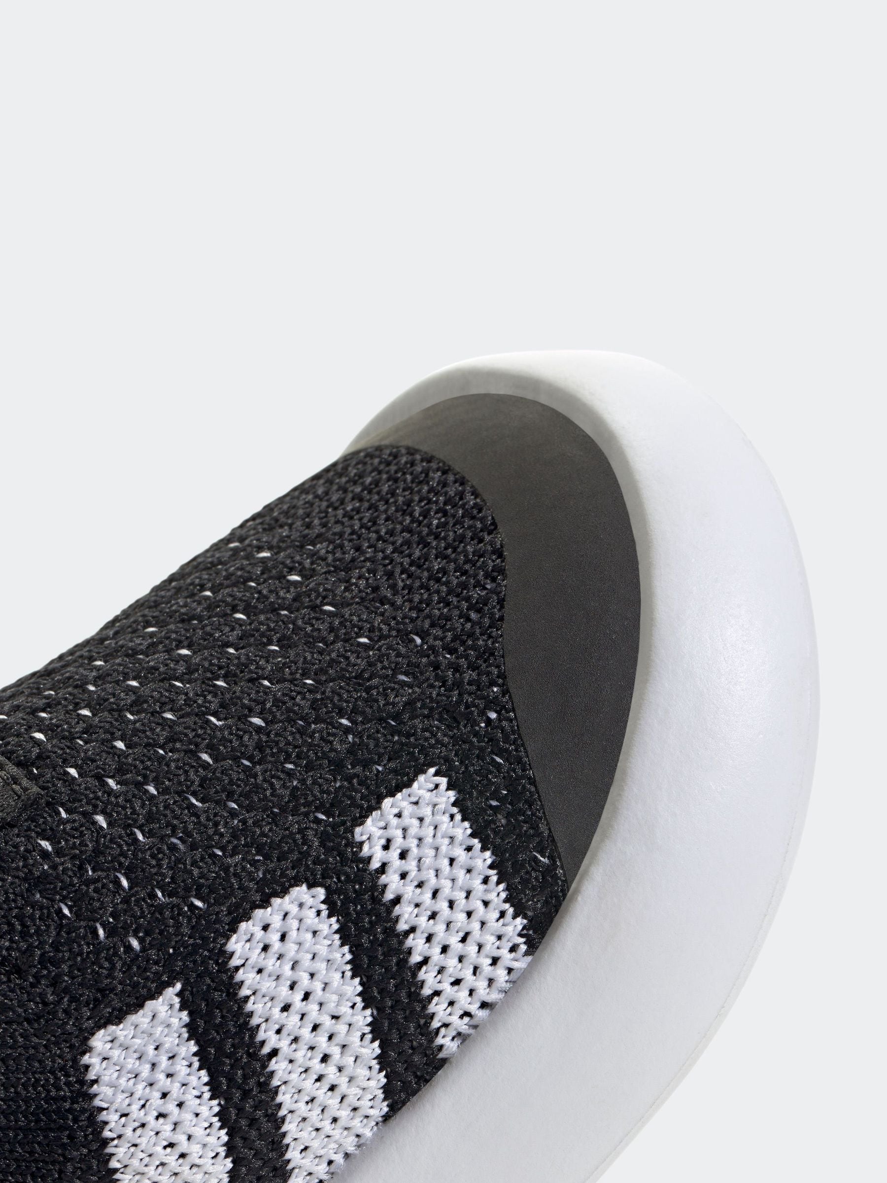 adidas Black Bubblecomfy Slip On Infant Trainers image 8