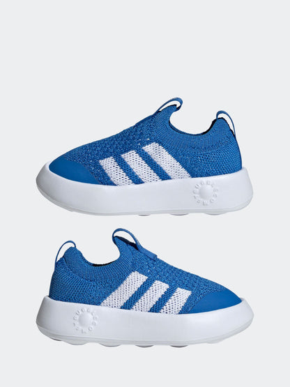 adidas Blue Bubblecomfy Slip On Infant Trainers image 5