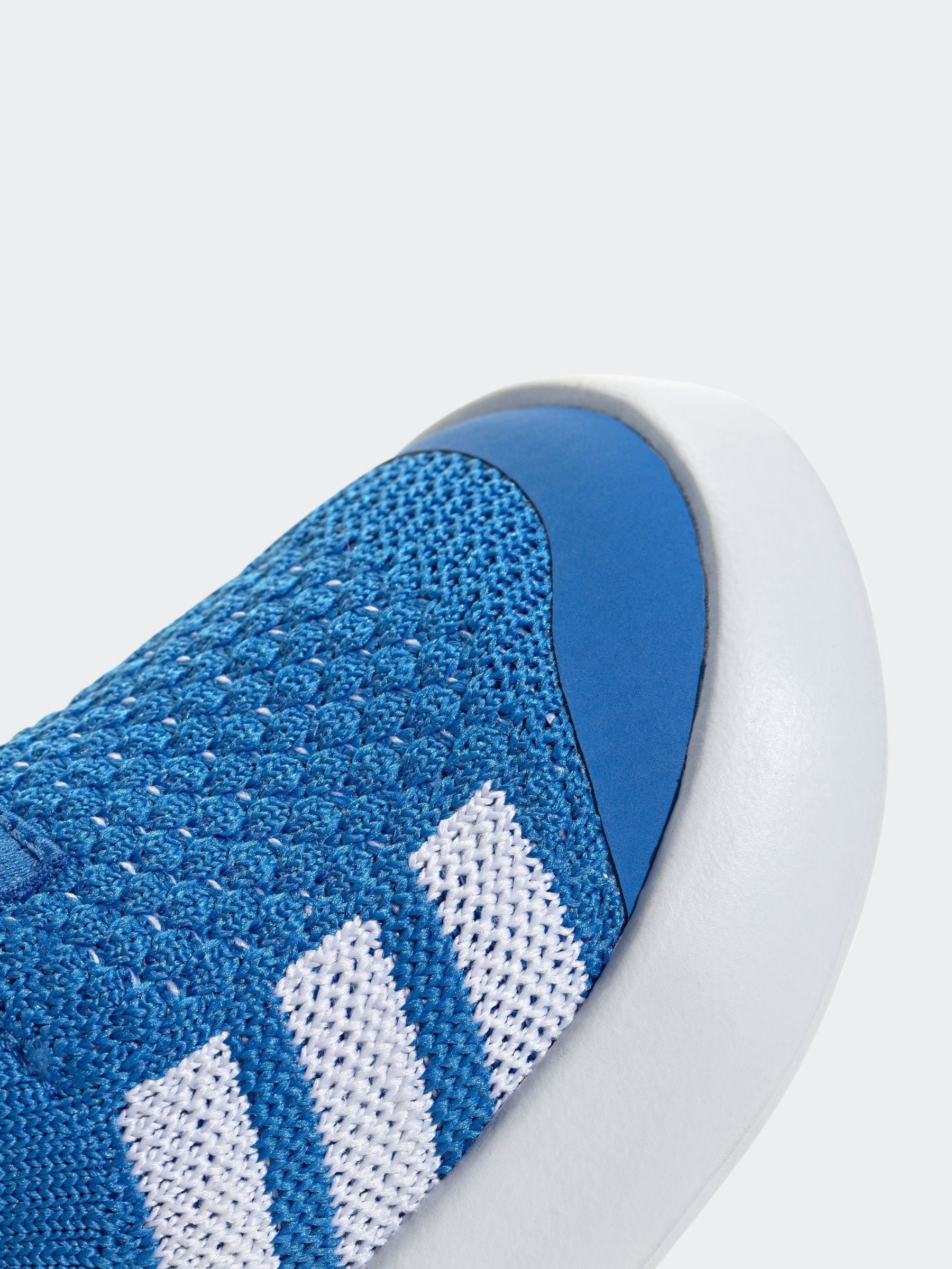 adidas Blue Bubblecomfy Slip On Infant Trainers image 9