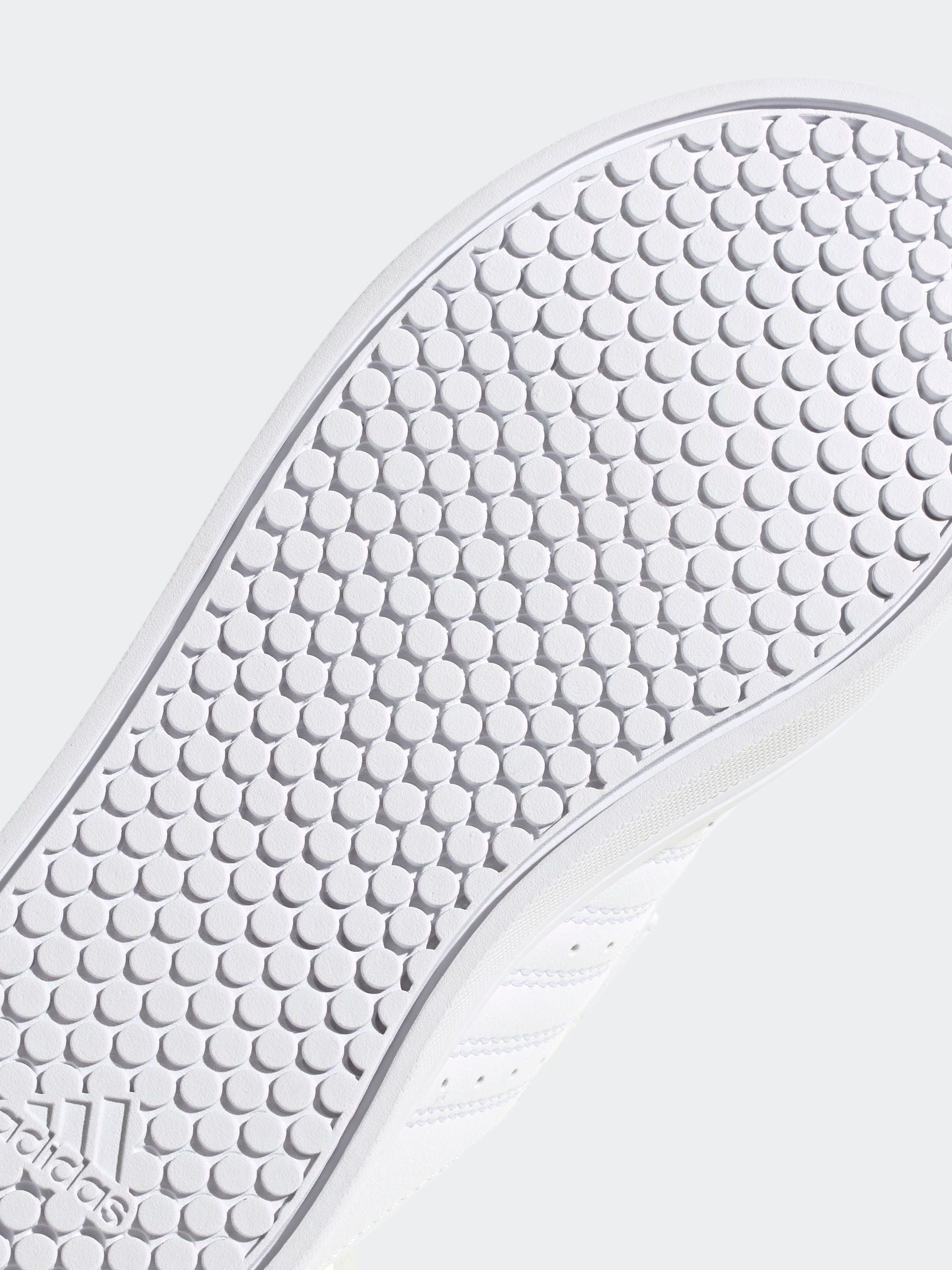 adidas White Hook and Loop VS Pace 2.0 Kids Trainers image 8