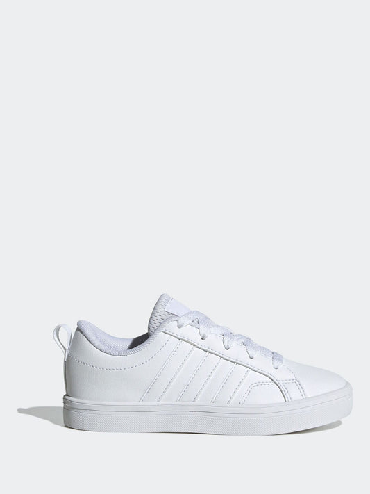 adidas White Lace Up VS Pace 2.0 Kids Trainers image 1