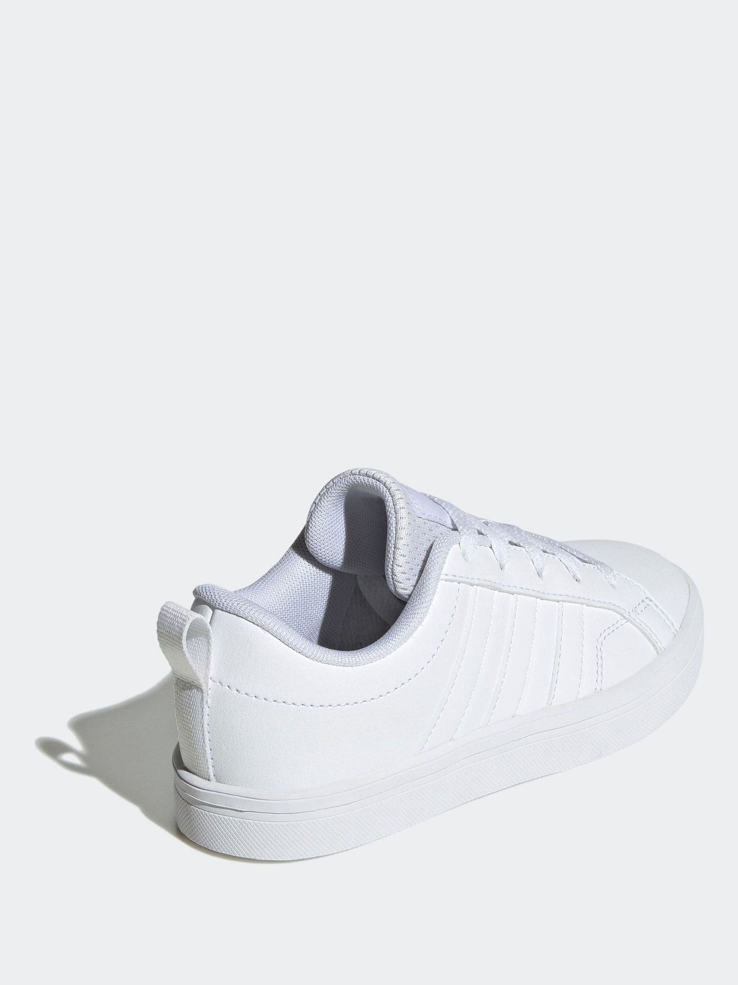 adidas White Lace Up VS Pace 2.0 Kids Trainers image 4