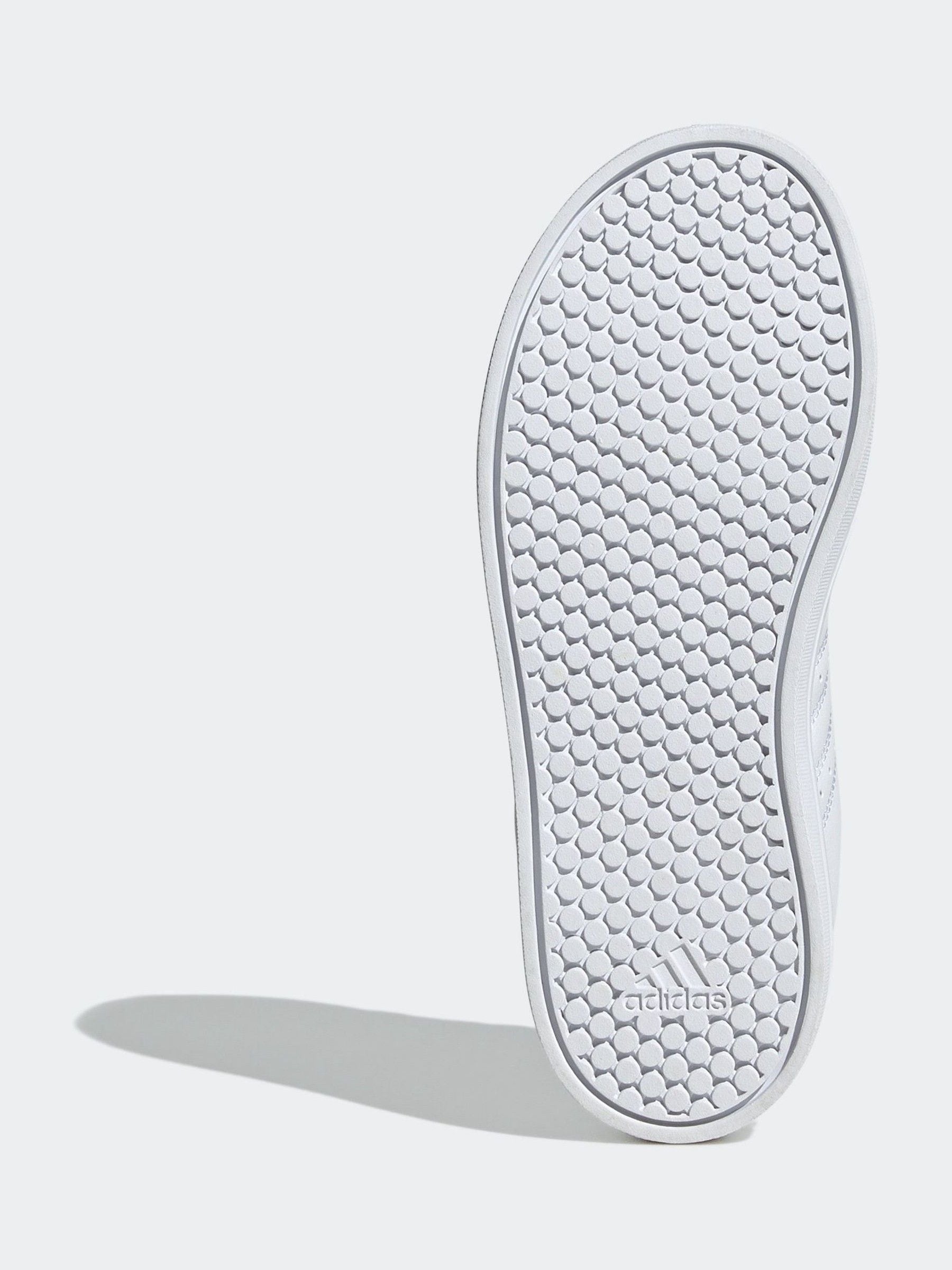 adidas White Lace Up VS Pace 2.0 Kids Trainers image 6