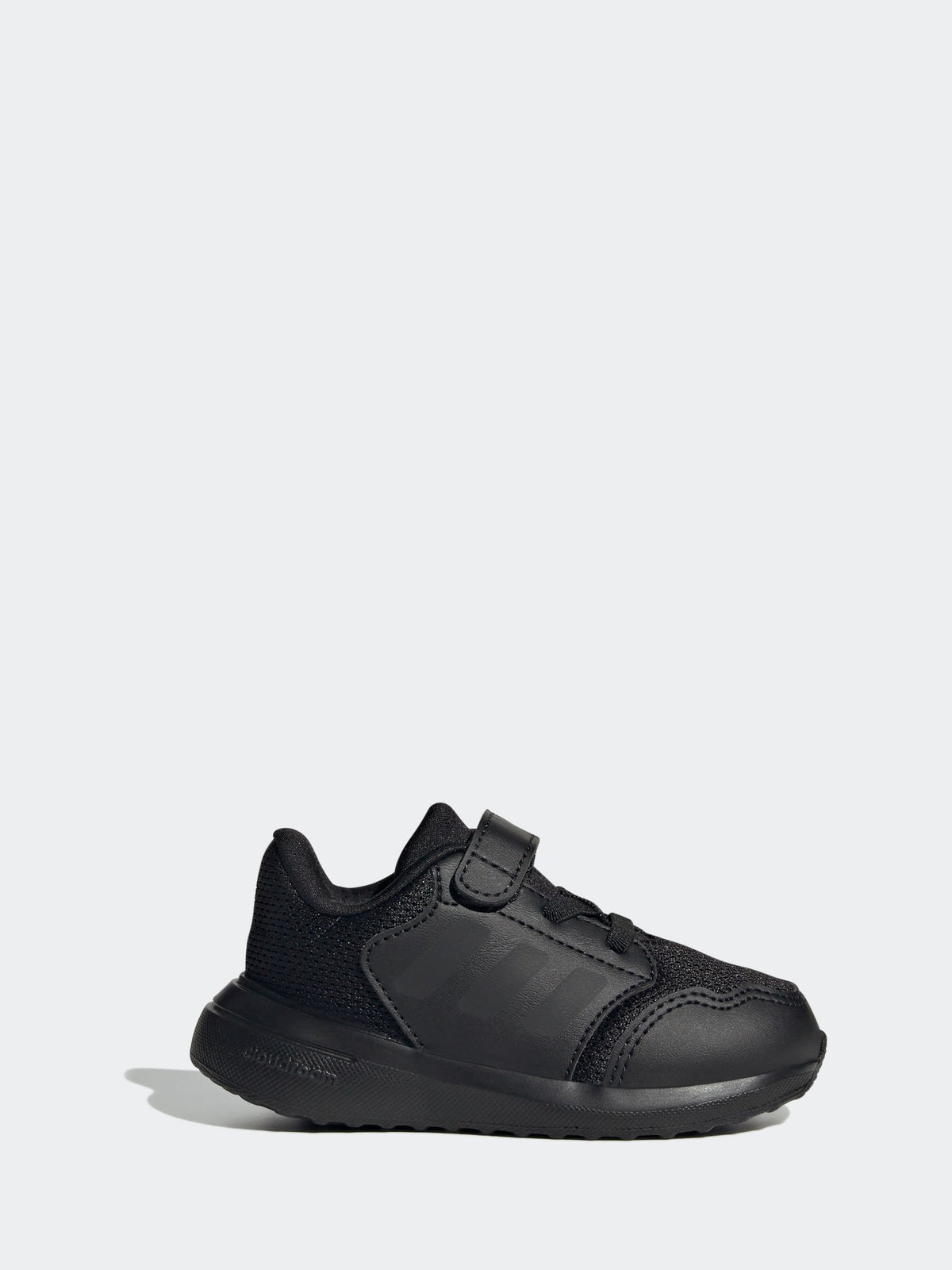 adidas Black Hook and Loop Tensaur Run 3.0 Infant Trainers image 1