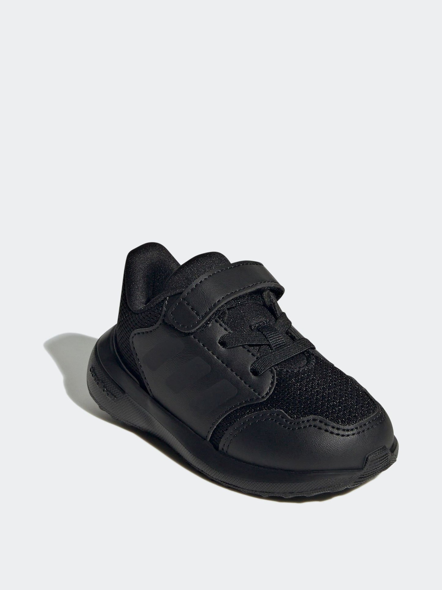 adidas Black Hook and Loop Tensaur Run 3.0 Infant Trainers image 2