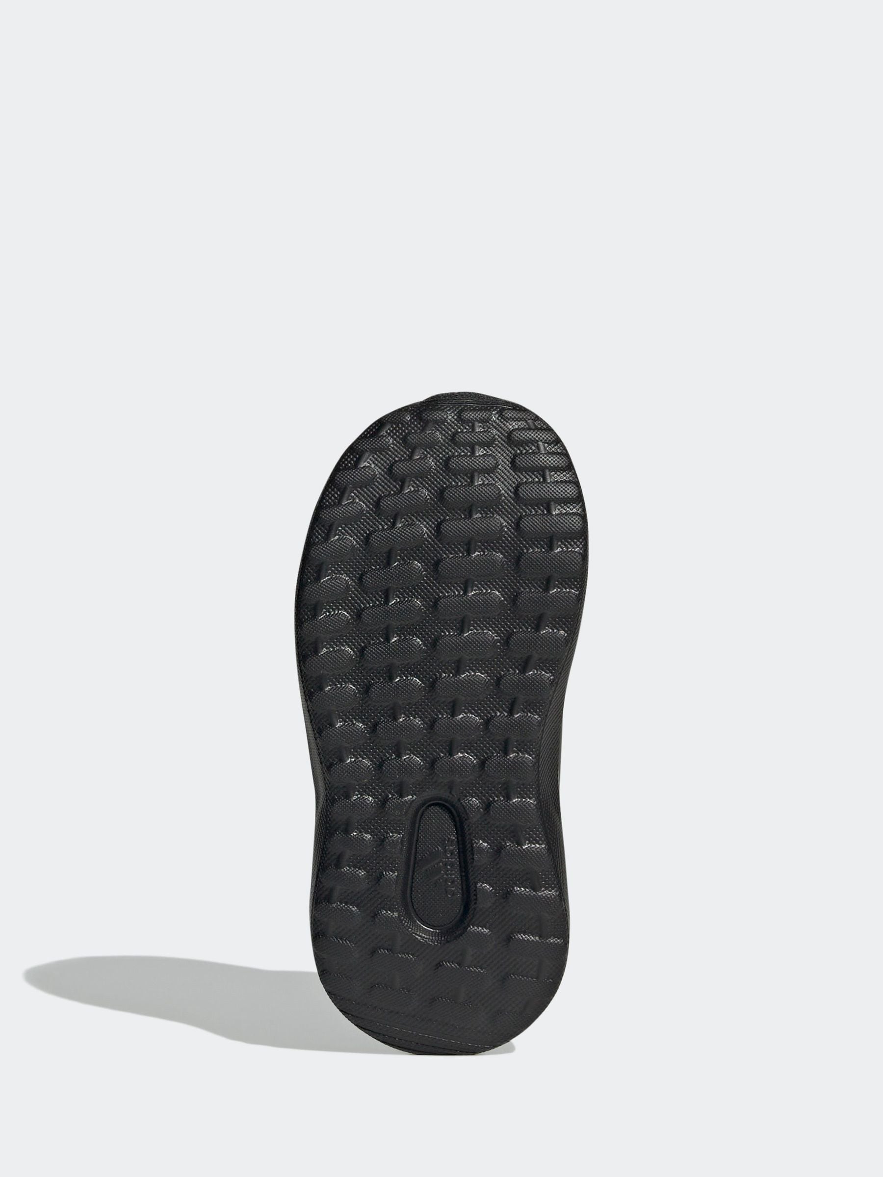 adidas Black Hook and Loop Tensaur Run 3.0 Infant Trainers image 5