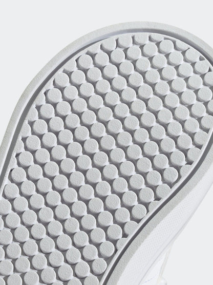 adidas White VS Pace 2.0 Hook and Loop Infant Trainers image 7