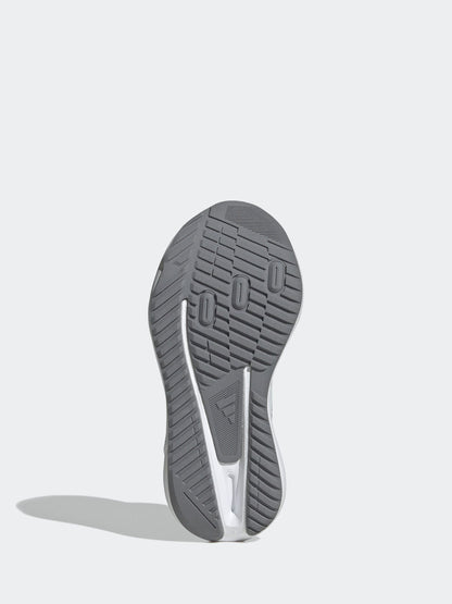 adidas Black/White Duramo SL Hook and Loop Running Kids Trainers image 6