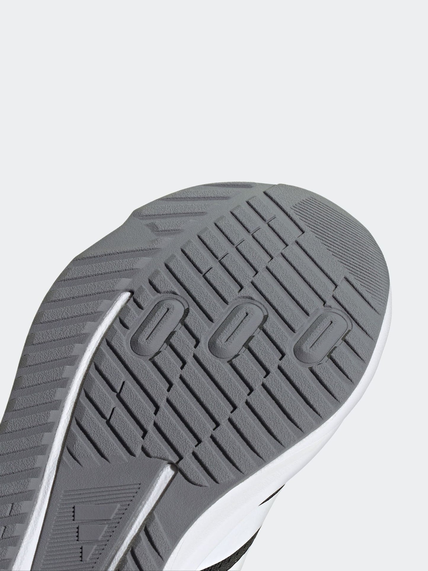 adidas Black/White Duramo SL Hook and Loop Running Kids Trainers image 9
