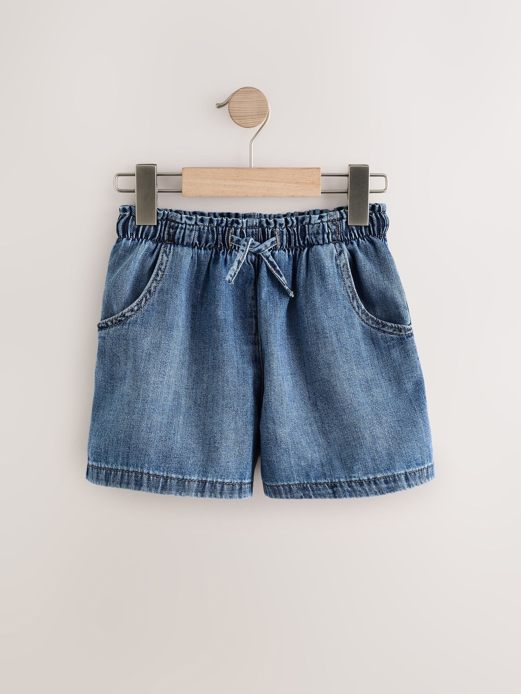 Dsiney Kidz - Mid Blue Denim Shorts 2 Pack (3-16yrs) image 3