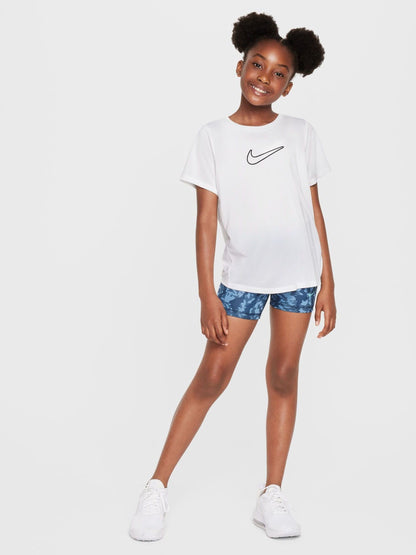Dsiney Kidz - Nike Off White Dri-FIT One Short Sleeve T-Shirt image 3