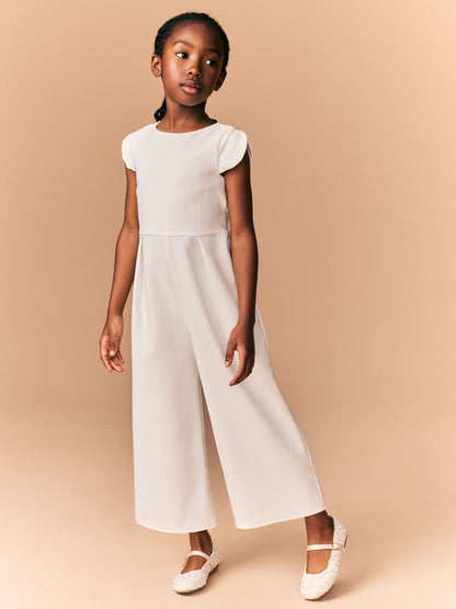 Dsiney Kidz - Cream Occasion Jumpsuit (3-16yrs) image 1