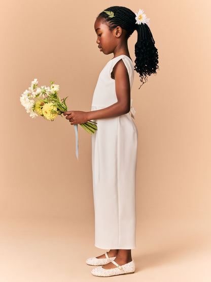 Dsiney Kidz - Cream Occasion Jumpsuit (3-16yrs) image 4