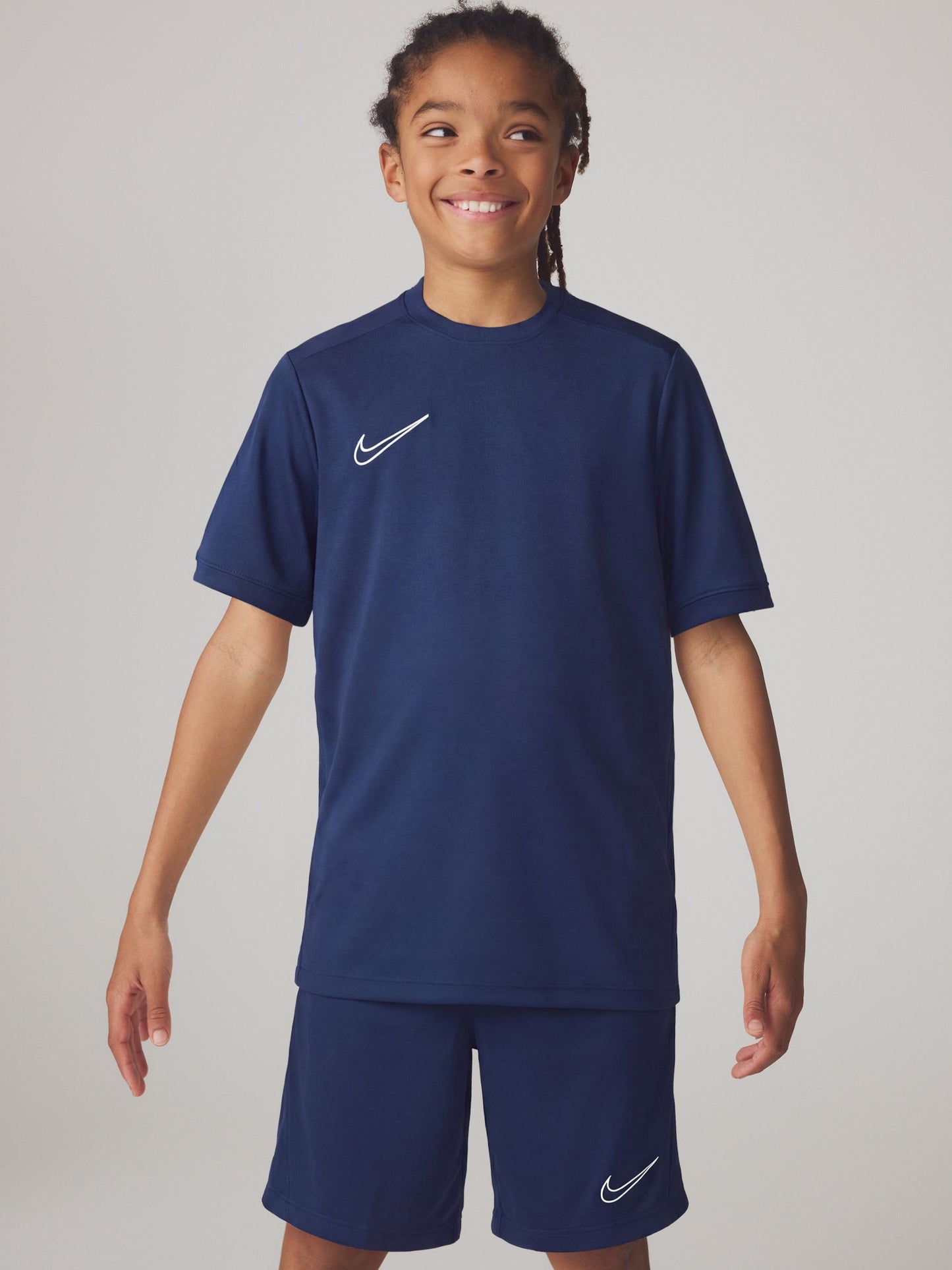 Dsiney Kidz - Nike Midnight Navy Academy 25 Dri-FIT Football T-Shirt image 1