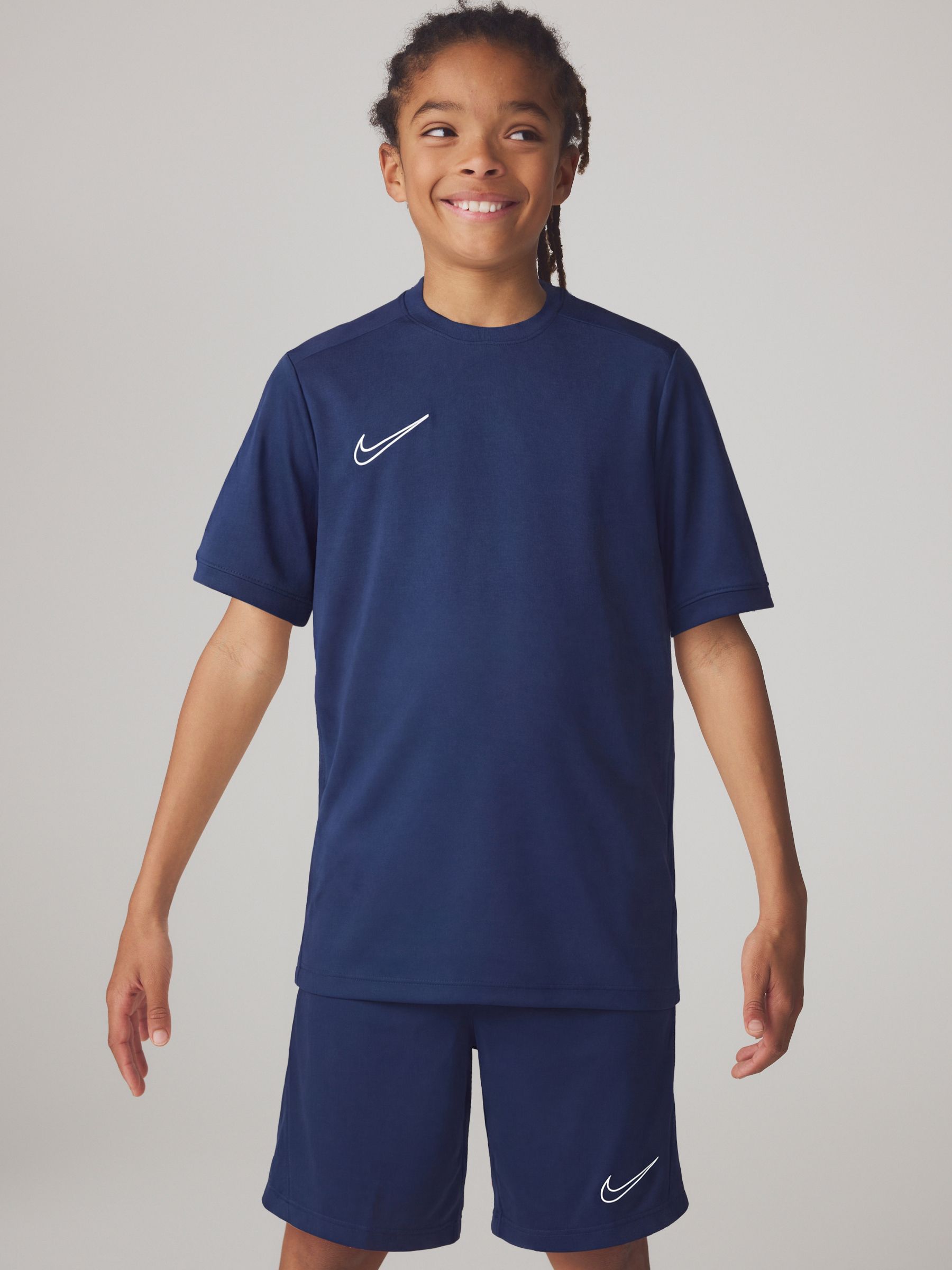 Dsiney Kidz - Nike Midnight Navy Academy 25 Dri-FIT Football T-Shirt image 1