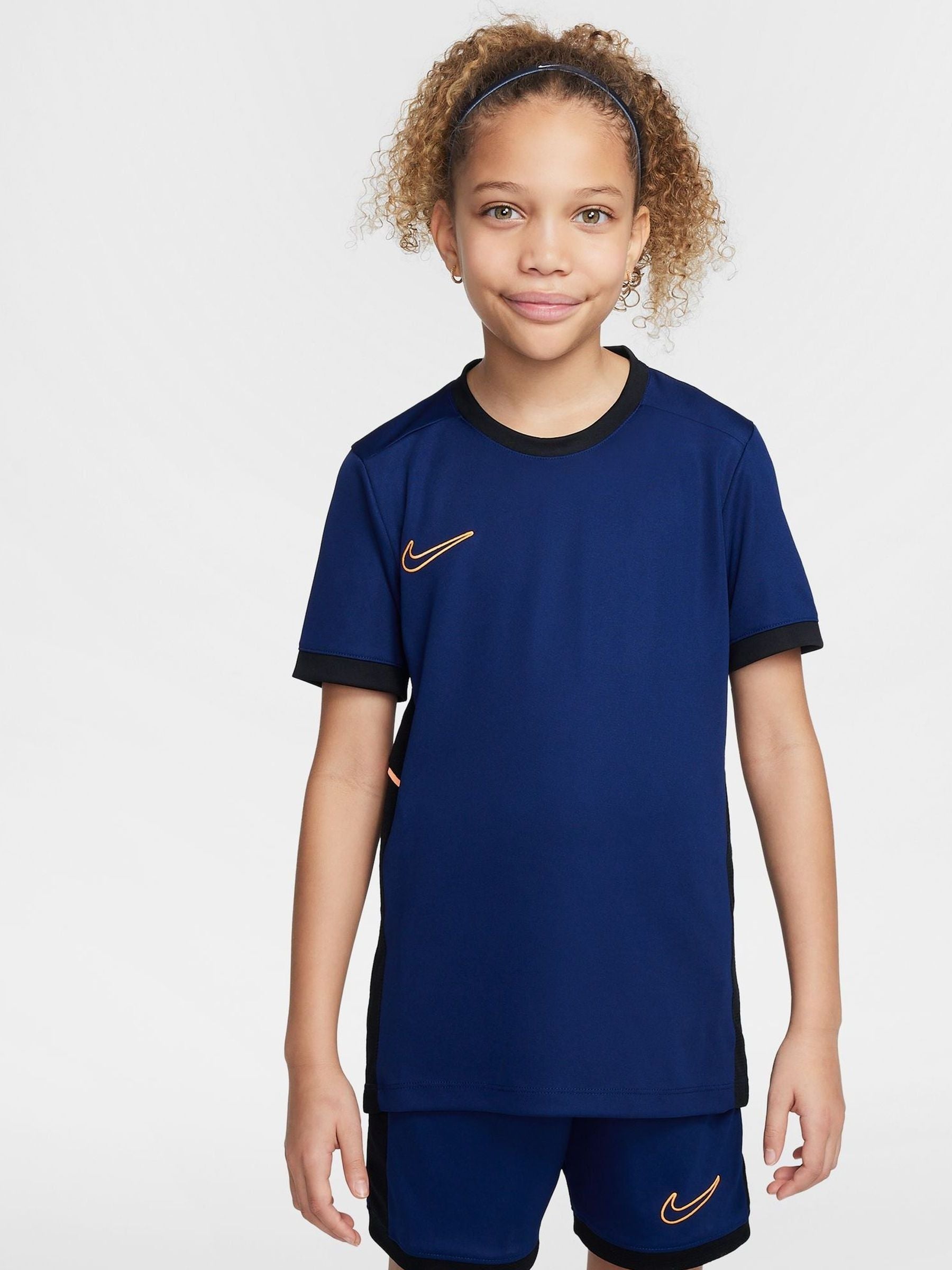 Dsiney Kidz - Nike Void Blue Academy 25 Dri-FIT Football Shirt image 1