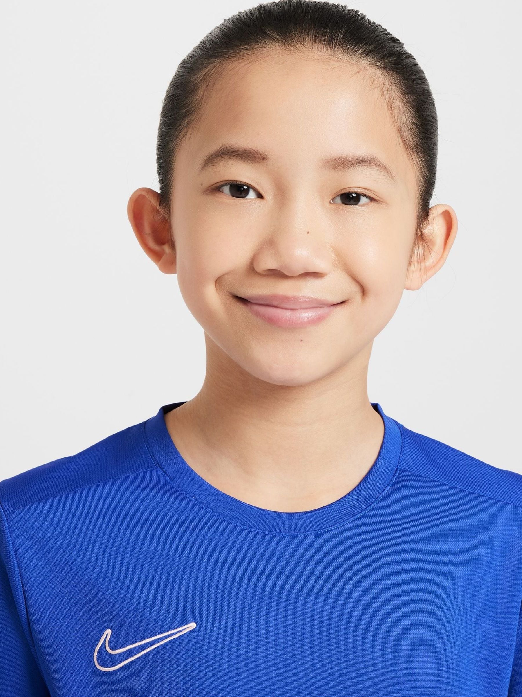 Dsiney Kidz - Nike Royal Blue Academy 25 Dri-FIT Football T-Shirt image 3