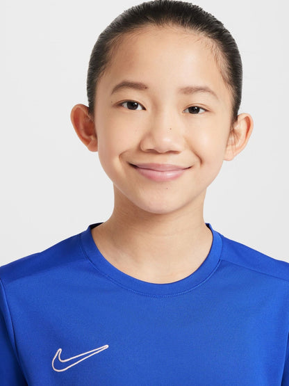 Dsiney Kidz - Nike Royal Blue Academy 25 Dri-FIT Football T-Shirt image 3