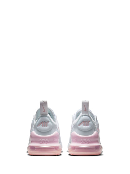 Nike White/Pink Foam Junior Air Max 270 Trainers image 6