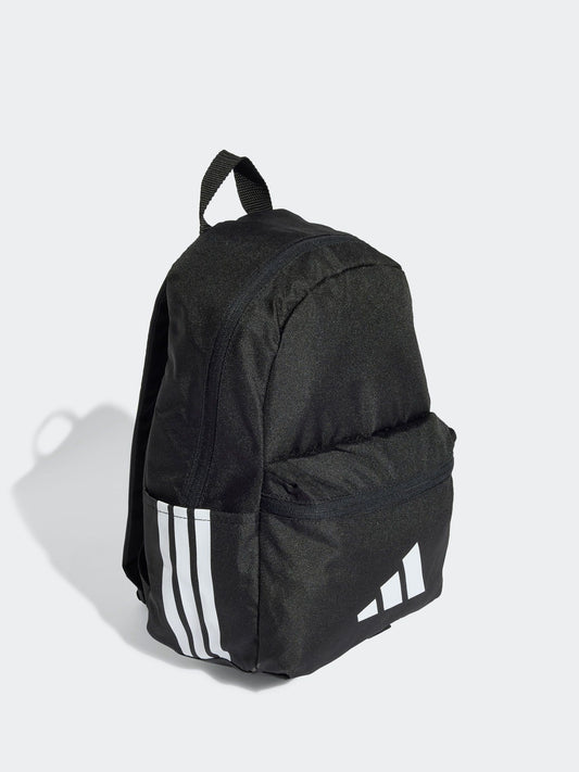 adidas Black 3 Bar Kids Backpack image 1