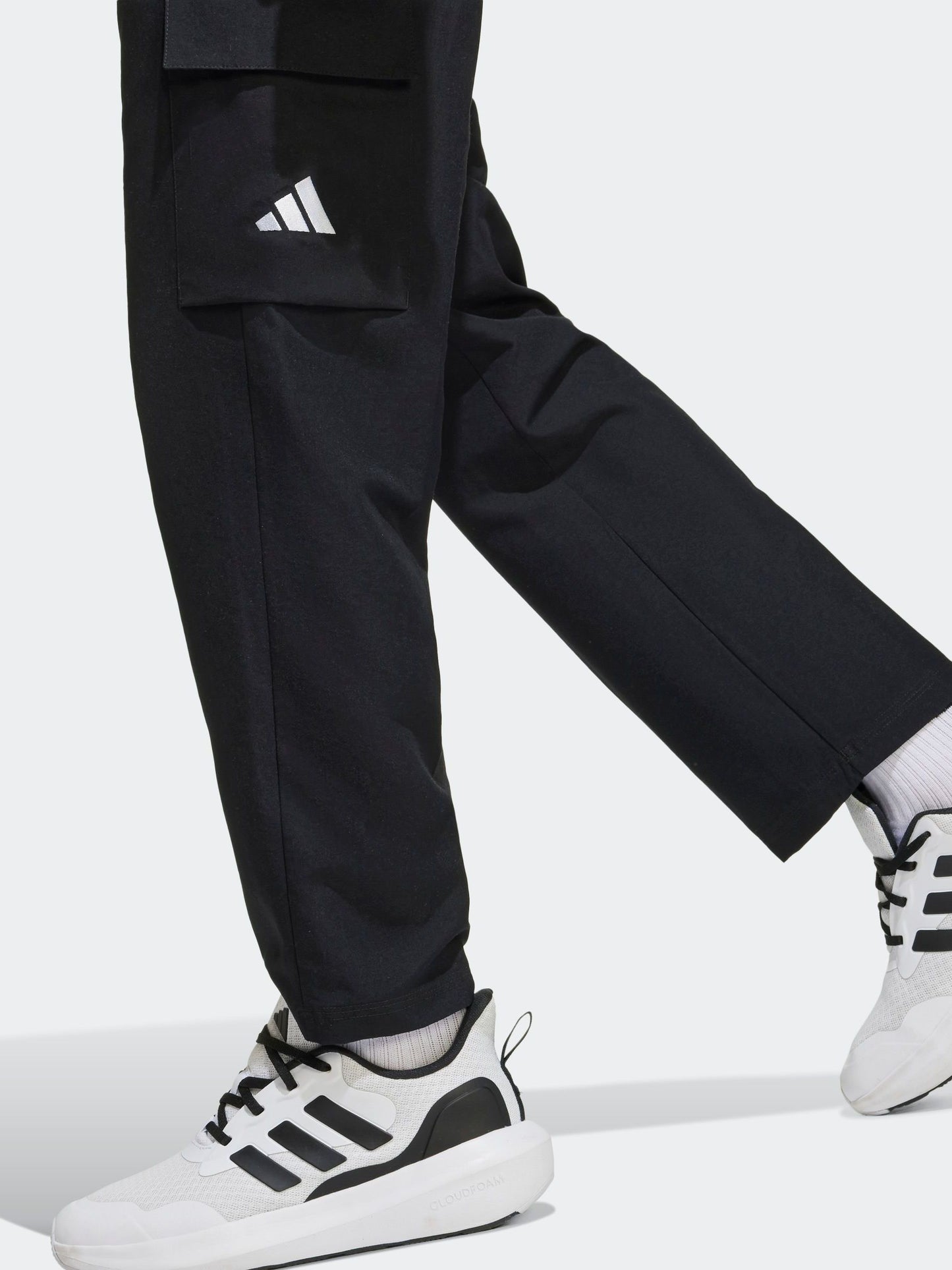 Dsiney Kidz - adidas Originals Black Essentials Climacool Cargo Kids Joggers image 1