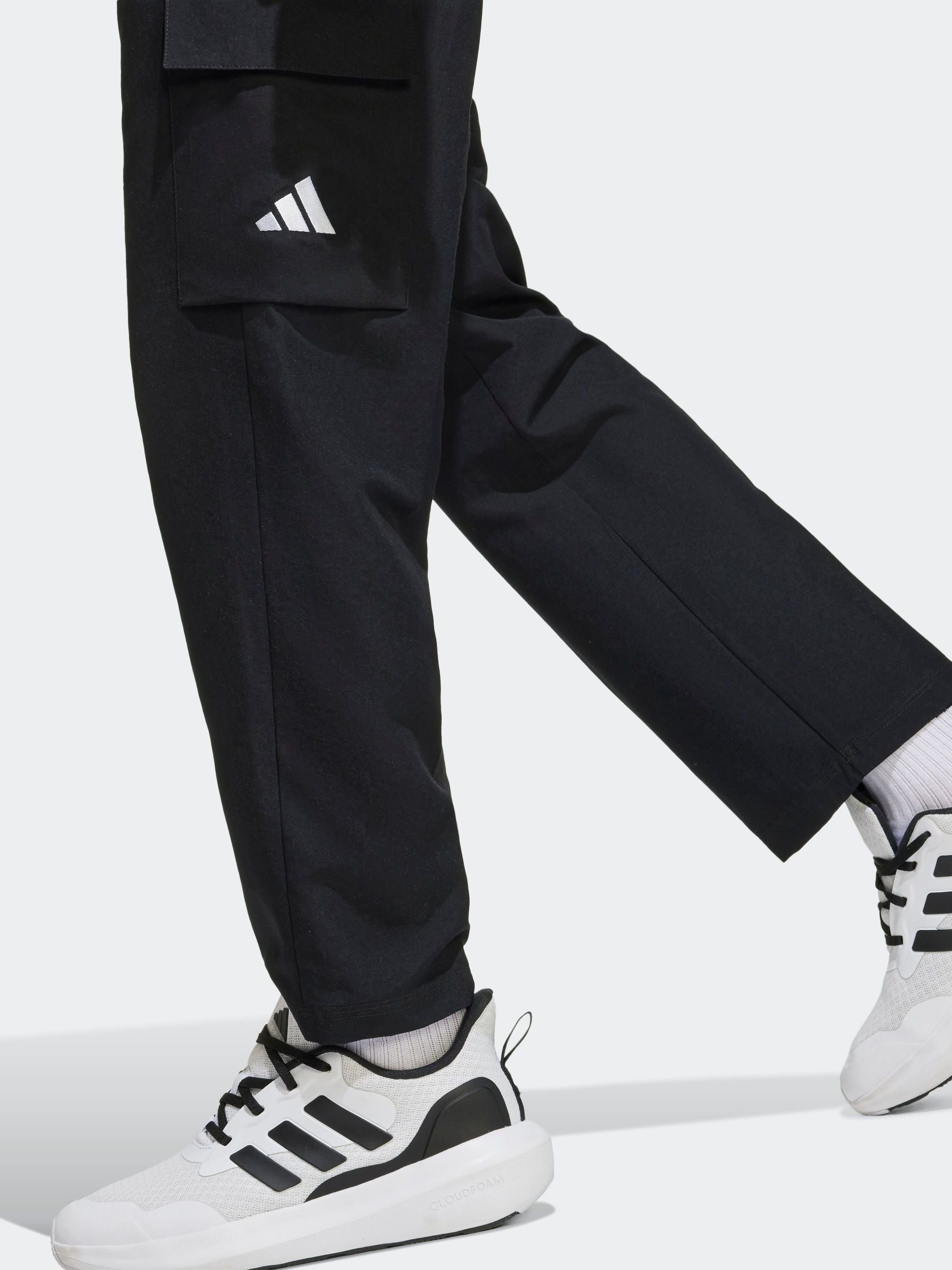 Dsiney Kidz - adidas Originals Black Essentials Climacool Cargo Kids Joggers image 1