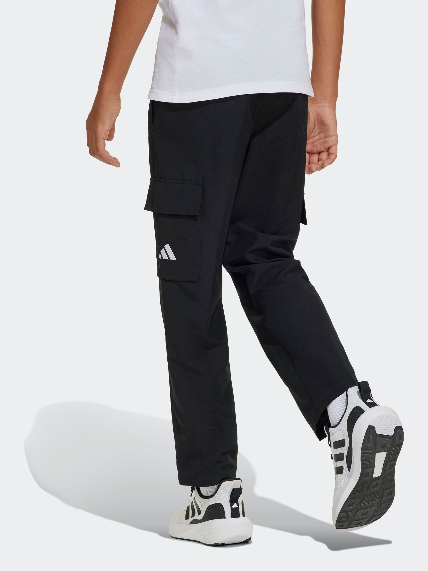 Dsiney Kidz - adidas Originals Black Essentials Climacool Cargo Kids Joggers image 2