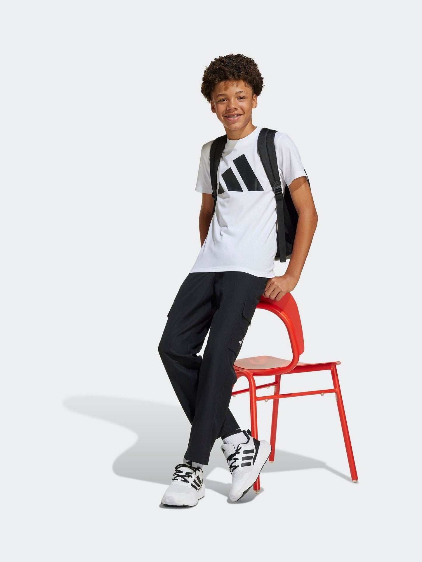 Dsiney Kidz - adidas Originals Black Essentials Climacool Cargo Kids Joggers image 3