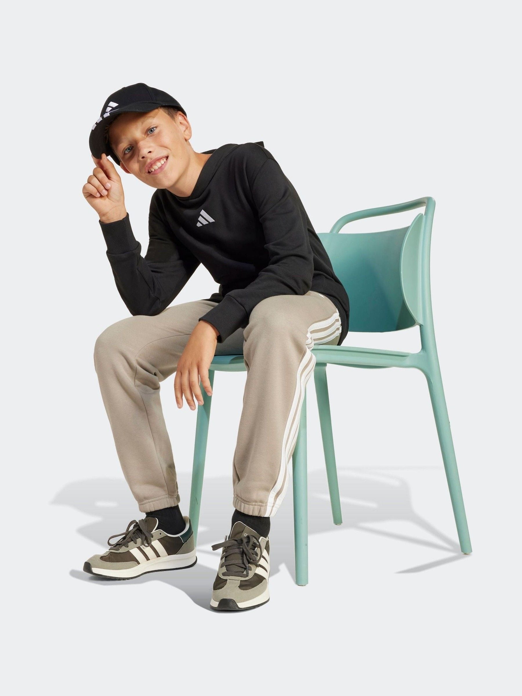 Dsiney Kidz - adidas Black Essentials Kids Hoodie image 3