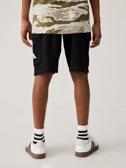 Dsiney Kidz - adidas Black Essentials Kids Cargo Shorts image 2