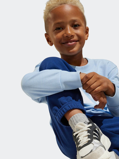 Dsiney Kidz - adidas Blue Essentials Infant Kids Joggers Set image 2