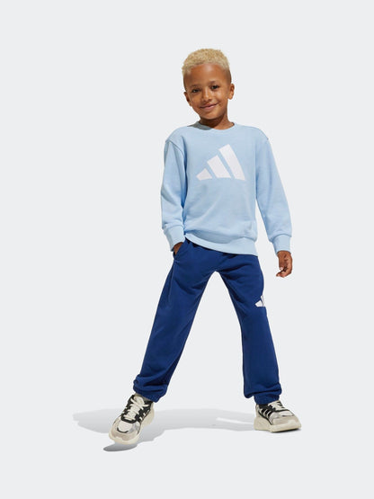 Dsiney Kidz - adidas Blue Essentials Infant Kids Joggers Set image 5