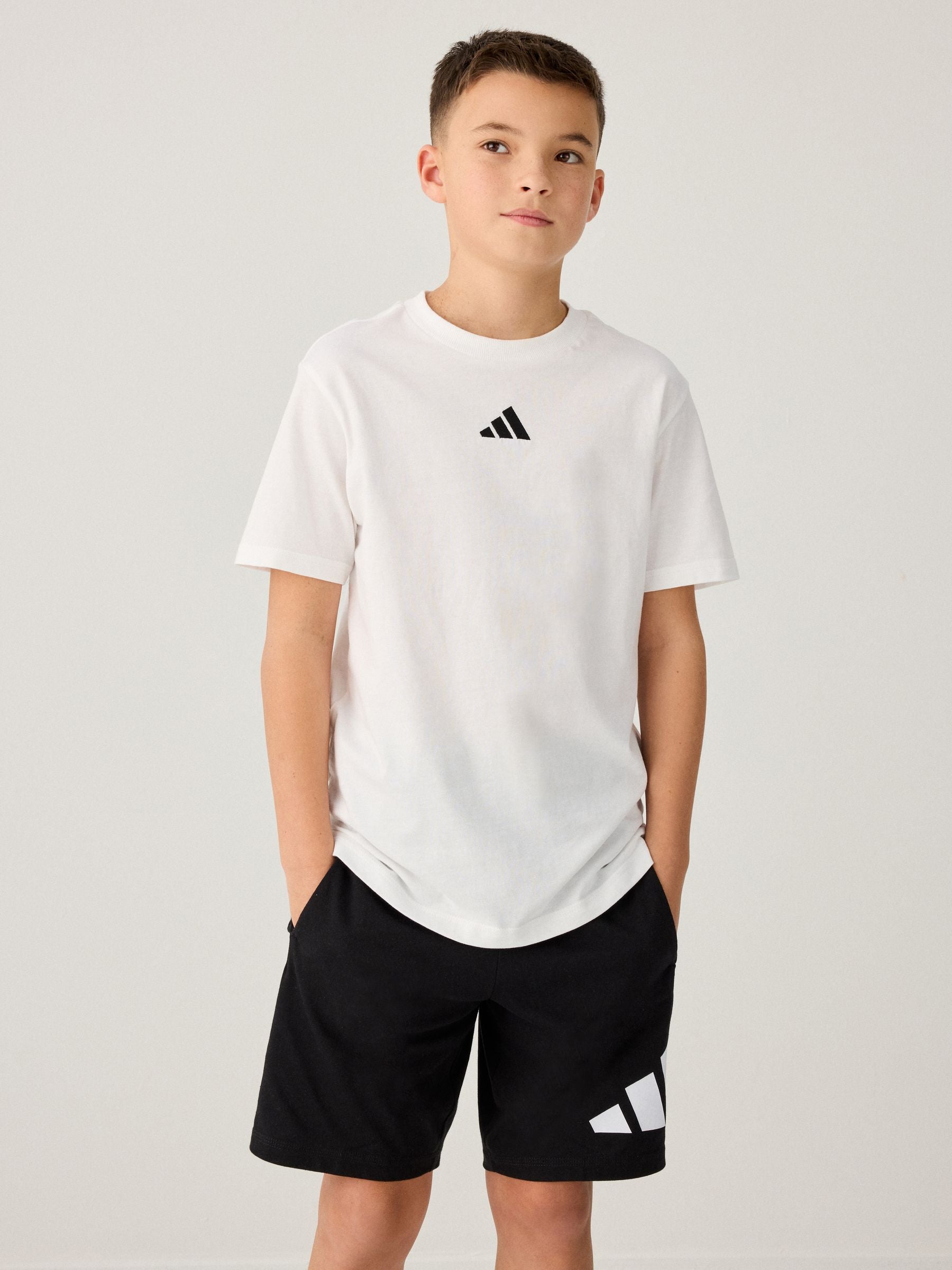 Dsiney Kidz - adidas White Essentials Kids T-Shirt image 2