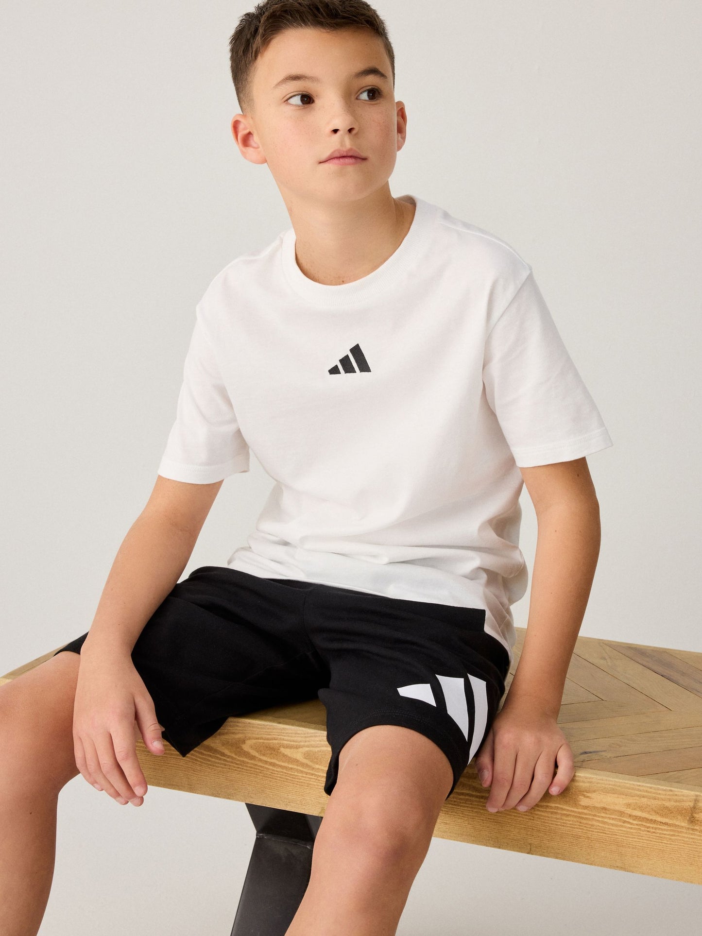 Dsiney Kidz - adidas White Essentials Kids T-Shirt image 4